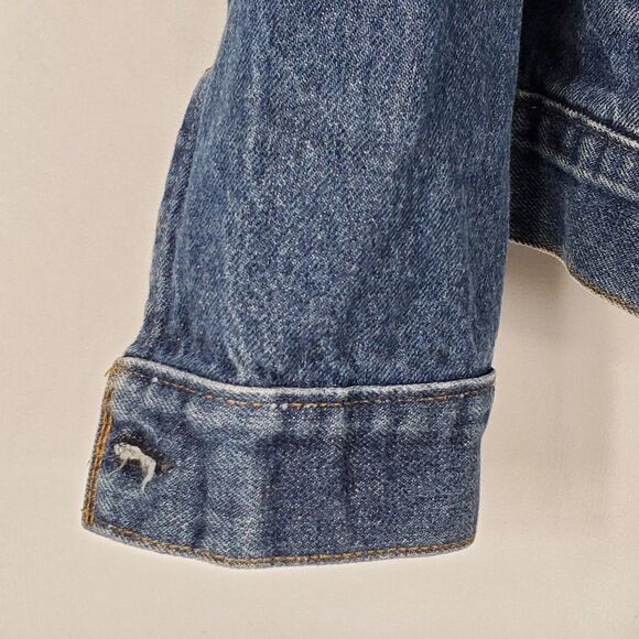 Vintage 80's Levi's Trucker Jacket III - Size 40 - Picture 5 of 16